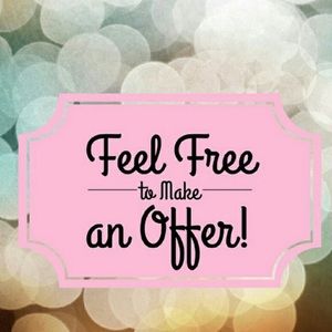 I’m open to all offers!